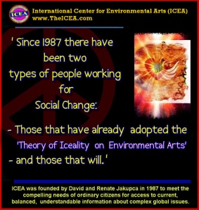 Iceality Social Change Ambassador Jakupca environmental art