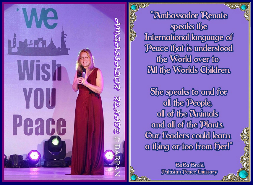 We wish You Peace and Iceality quote Ambassador Renate